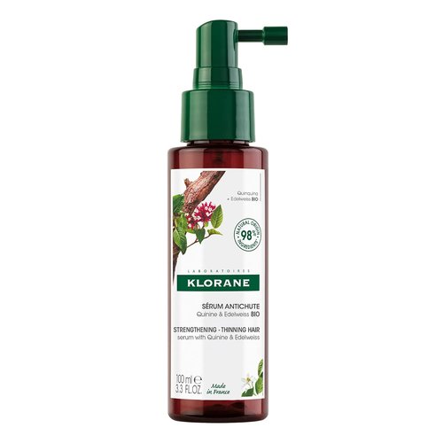 Klorane Intense Strengthening Serum | Quinine Formula for Thicker, Stronger Hair - 3.3 fl. oz.