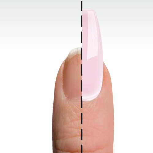 DeEnti Acrylic Nail Powder - 4oz Medium Pink | Professional Bubble-Free Formula for Long-Lasting Nail Extensions