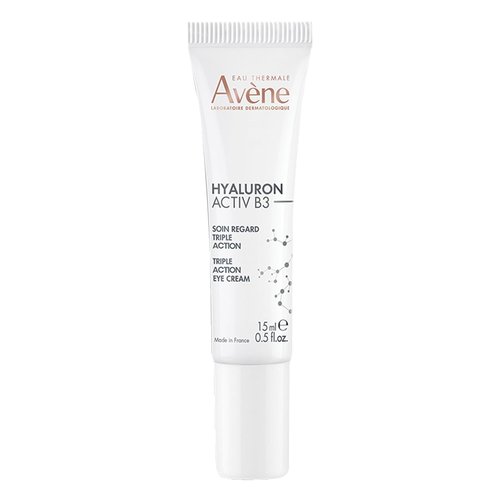 Avène Hyaluron Activ B3 Eye Cream - Anti-Aging 3-in-1 Formula for Brightening & Firming Eye Contour