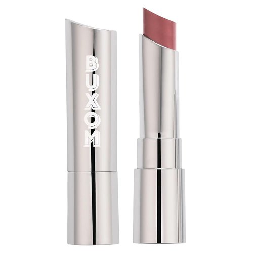 BUXOM Full-On Plumping Satin Lipstick - Pigment-Rich Creamy Color with Peptides & Hyaluronic Acid | Weightless Satin Finish