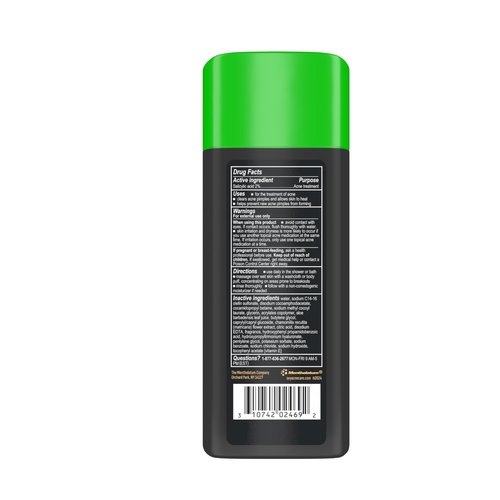 Oxy Acne Body Wash - 2% Salicylic Acid for Teens | Hydrating & Fast-Acting Breakout Treatment, 9 fl oz
