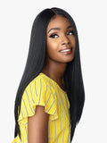 Sensationnel Dashly Lace Front Wig - Unit 10 Hand Tied Laceparting Ear to Ear Synthetic (1B OFFBLACK)