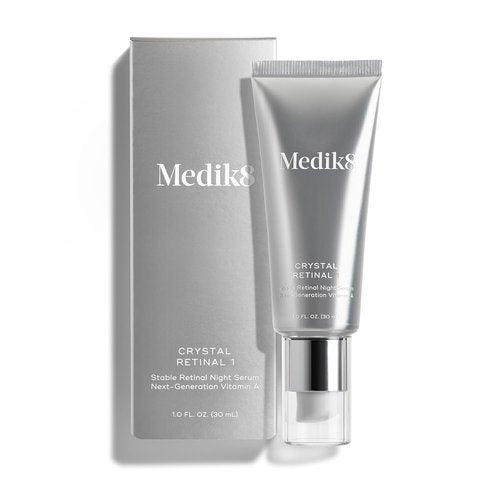 Medik8 Crystal Retinal 1 - Advanced Firming Night Serum with Hyaluronic Acid & Vitamin E - 1 oz