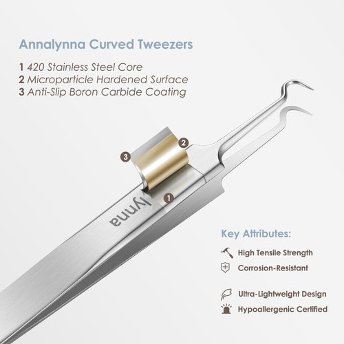 Luma 1 Visual Blackhead Remover Tweezers with Camera - Pimple Popper Tool with Camera 20x Magnification, 1080P, 8 LED Lights, with Blackhead Remover Pimple Popper Tool Kit (6 Piece Kit)