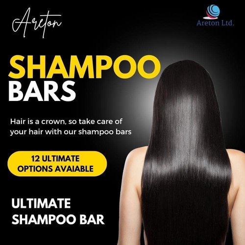 Areton Handmade Solid Shampoo Bar - Natural Hydrating Shampoo & Conditioner for Dry Hair | Jasmine Scent