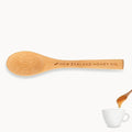 New Zealand Honey Co. Manuka Honey Bamboo Spoon - Eco-Friendly 4.7" (12cm) Size