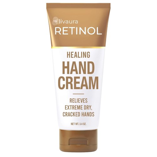 LIVAURA Hand Cream - Intensive Moisturizing Lotion for Dry Cracked Hands | Fast Absorbing & Non-Greasy