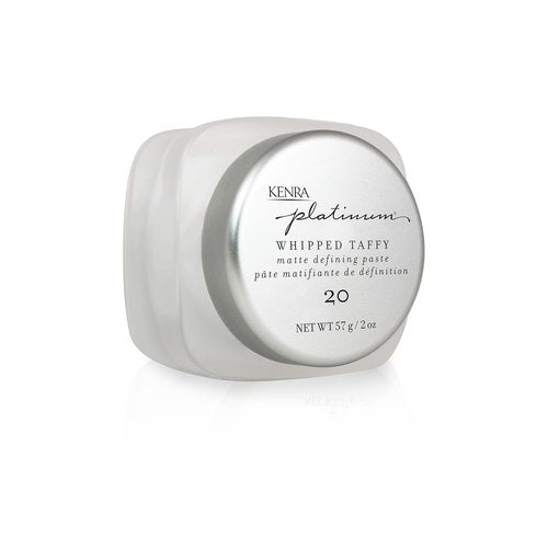 Kenra Platinum Whipped Taffy 20 - Matte Defining Paste for Ultra-Matte Finish | Firm Hold & Texturizing | All Hair Types