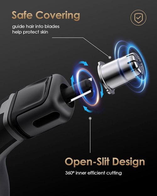 QP2734 Pro 360 Precision Dual Blade Replacement Head - Waterproof, Rust Resistant, Easy Cleaning