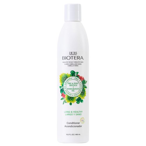 Biotera Long & Healthy Strengthening Conditioner - Strengthens Long Hair | Microbiome Friendly | Vegan & Paraben Free