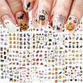 Halloween Nail Stickers Set - Ghost Spider Web Pumpkin Bat 30 Sheets - Variation of THIS listing: Halloween a