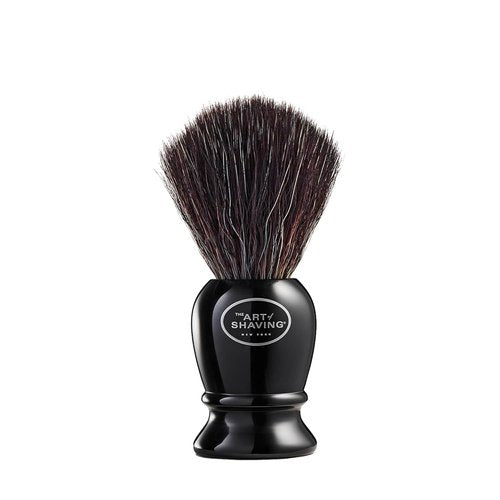 The Art of Shaving Original Shaving Brush - Premium Synthetic Fibers for Rich Lather | Pure Black