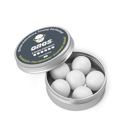 OROS Strike Indicator 6-Pack (Large, White)