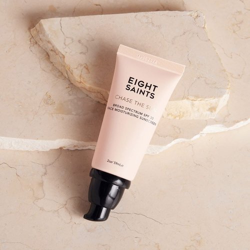 Eight Saints Chase The Sun SPF 30 Face Moisturizing Sunscreen - Natural & Organic Mineral Protection, 2 Oz