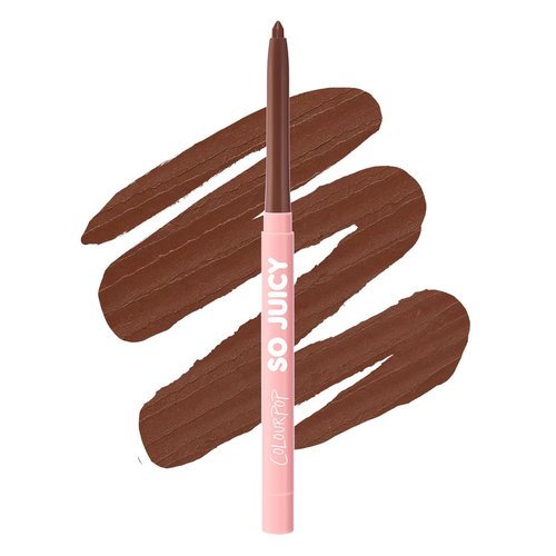 ColourPop So Juicy Plumping Lip Liner - Long-Lasting Formula for Visibly Plumped Lips | Enriched with Peptides & Ceramides - Slay (0.01 oz)