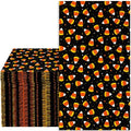 Halloween Guest Napkins 4.3x7.8 Inch Candy Corn Design - 80 Pack