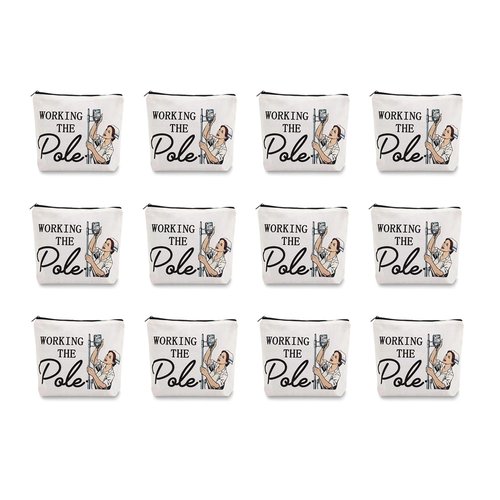 12pcs Nurses Week Gifts Bulk 2025 Nurses Day Gifts Bulk,ICU ER RN Gifts for Nurses Appreciation Graduation Nurse Makeup Bag,Nurse Gifts for Women Nurse Accessories for Work Shopping,Travel