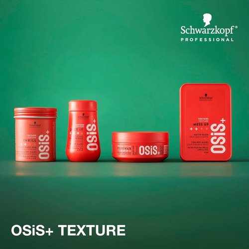 OSiS+ Thrill Fibre Gum - Medium Hold Styling Paste for Flexible Control & Natural Shine