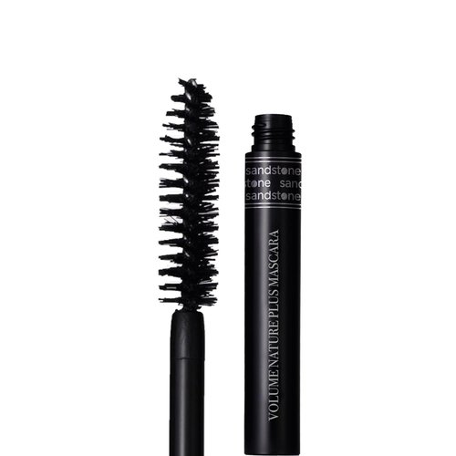 Sandstone Scandinavia Volume Nature Plus - Hypoallergenic Mascara for Sensitive Eyes - Smudgeproof & Lengthening, Vegan Formula