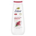 Dove Rejuvenating Body Wash - Nourishing Pomegranate & Hibiscus Cleanser for Healthy Skin | 325 ml