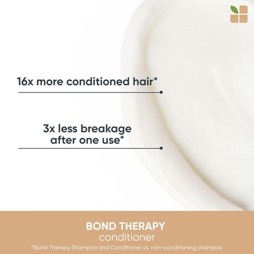 Biolage Bond Therapy Conditioner - Strengthens Hair Bonds & Minimizes Breakage | Paraben & Sulfate-Free
