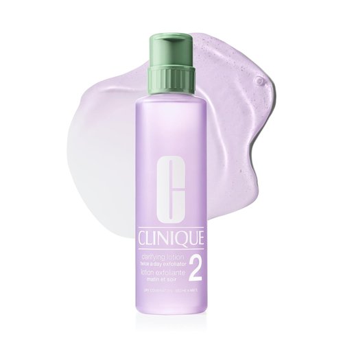 Clinique 3-Step Clarifying Lotion - Exfoliating Toner With Witch Hazel | For Dry Combination Skin