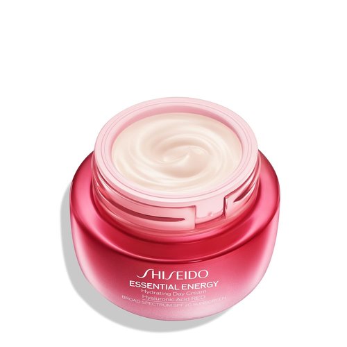 Shiseido Essential Energy Hydrating Day Cream | SPF 20 - 50 mL - Reduces Pores & Fine Lines - 24-Hour Hydration
