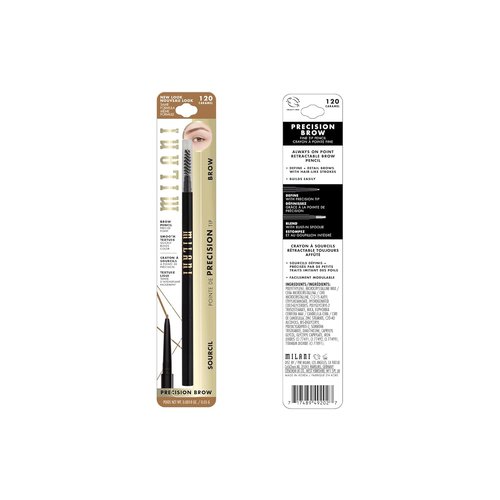 Milani Precision Brow Pencil - Caramel Shade for Effortless, Natural-Looking Brows