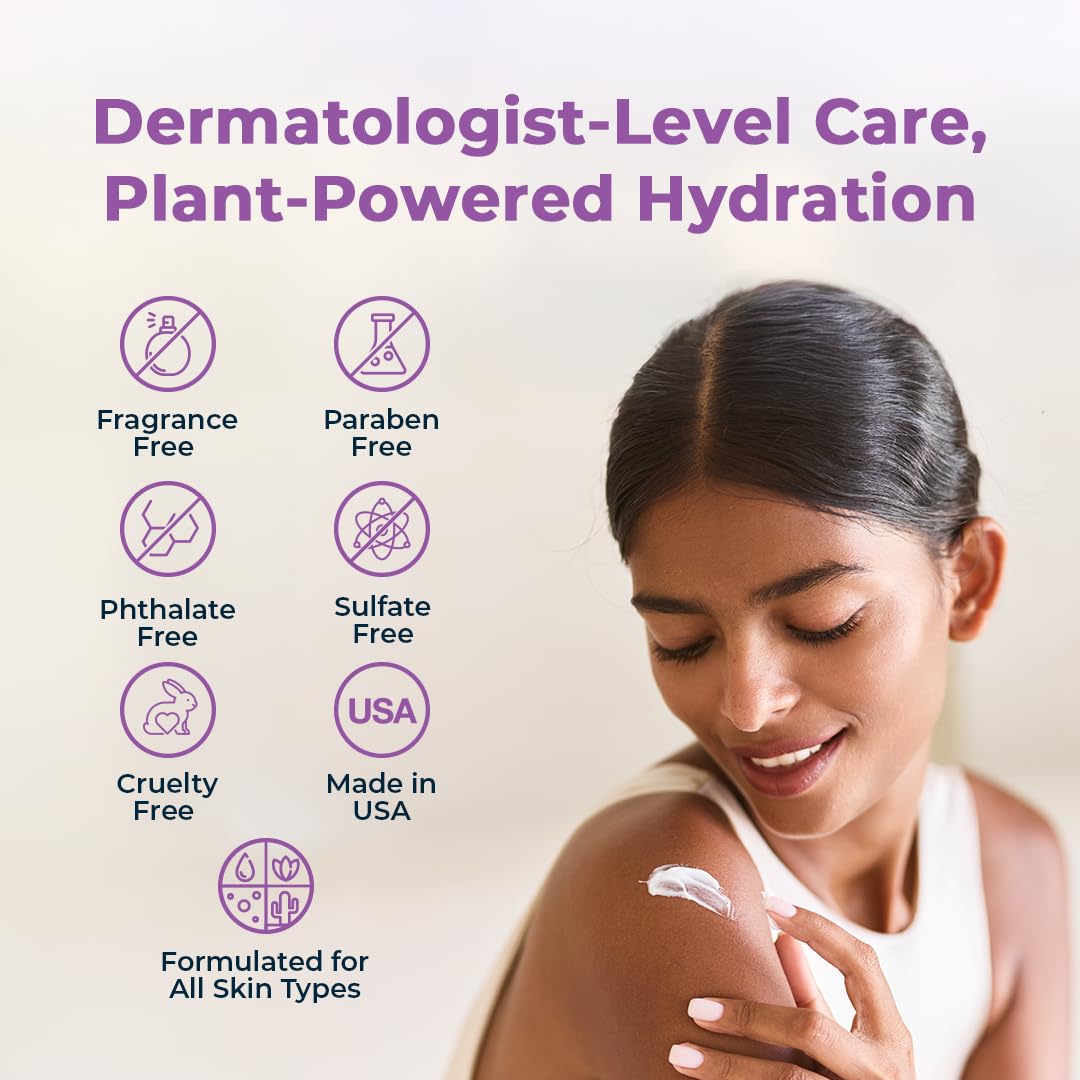 VitaMedica Hyaluronic Acid Body Moisturizer - Intense Hydration & Firming Lotion, 18.25 fl oz - Fragrance Free