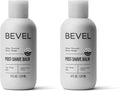 Bevel After Shave Balm for Men with Shea Butter and Jojoba Oil, Soothes and Cools Skin to Help Prevent Ingrown Hairs and Razor Bumps, 4 Fl Oz (Packaging May Vary) (Pack of 2)