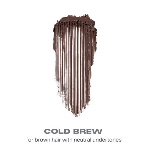 Morphe Brow Tease Eyebrow Gel Mousse - Volumizing Tint & Shape with Natural Bamboo Fibers - ColdBrew (0.16 fl oz)