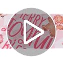 Pink Gingerbread Christmas Pillow Covers 6 Pack 18x18 Suede Holiday Decor