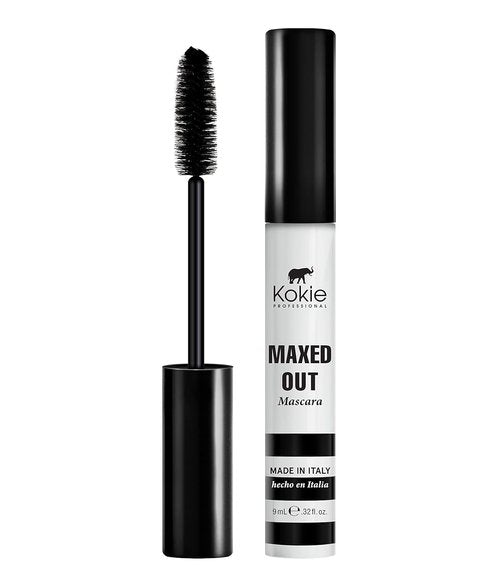 Kokie Cosmetics Maxed Out Lash Mascara - Volumizing & Lengthening Formula | Black