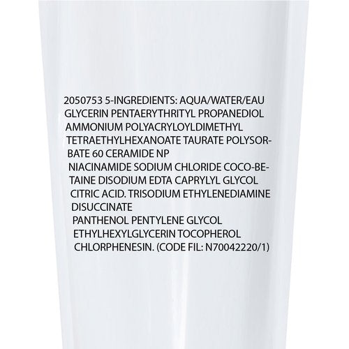 La Roche-Posay Toleriane Hydrating Gentle Face Cleanser, Hydrating Facial Cleanser With Niacinamide + Ceramides, Daily Face Wash For Dry Skin To Normal Skin, Sensitive Skin Tested, Fragrance Free