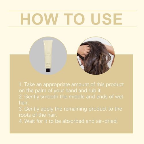 Skiennix Air Dry Cream - Frizz-Free Hair Styling for Curly, Wavy & Straight Hair - 8 oz