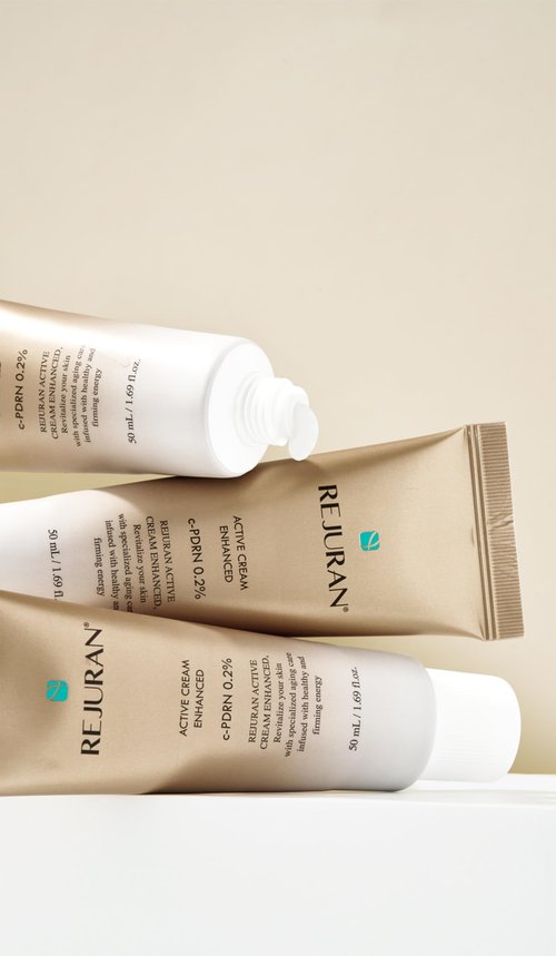 REJURAN® Active Cream Enhanced, DOT™ c-PDRN® – Deep Rejuvenation Salmon DNA PDRN Face Moisturizer for Collagen Boosting, Skin Elasticity, Firming, and Lifting. Korean Skincare. (1.69 fl oz)