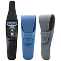 LinMei 3PCS Silicone Razor Travel Case Compatible with Gillette, Parker, Merkur Razor
