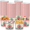 Disposable Ice Cream Bowls 16oz Pack of 60 - She's Ready to Pop Design