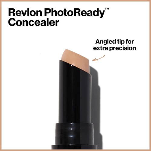 Revlon Concealer Stick - PhotoReady Face Makeup for All Skin Types | Longwear Medium-Full Coverage, 005 Medium Deep, 0.16 Oz