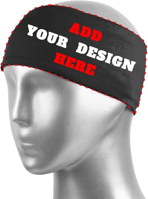 Skiennix Custom Sport Headbands - Personalized Hair Bands for Gym, Running, Yoga & More | Unisex Design
