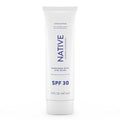 Native Sunscreen SPF 30 - Zinc Oxide Formula for Sensitive Skin | Unscented, Lightweight 5 Oz