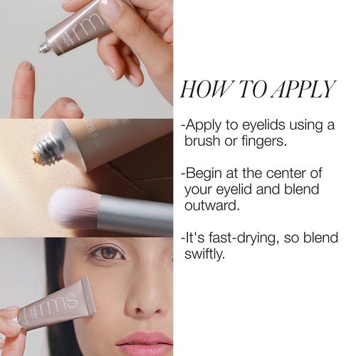 RMS Beauty Eyelights Cream - Illuminating Eye Shadow for Radiant Looks | 1.7 oz