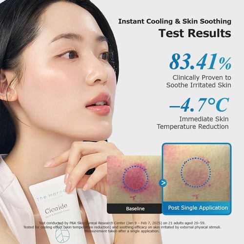 The HARNAY Cicaide Cream 3.53oz | Daily Face Moisturizer with Cica & Ceramide NP | Deep Hydrating Korean Face Cream for Soothing & Moisture | Hydrating Base Prep | K Beauty Skincare
