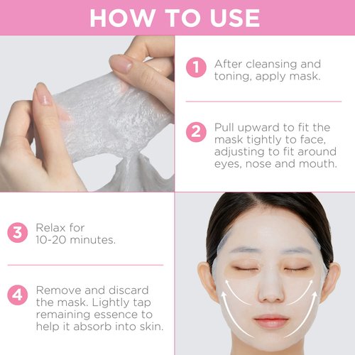 Mediheal IPI Ampoule Face Mask - Brightening Korean Sheet Mask 10 Sheets with Niacinamide for Dull Skin