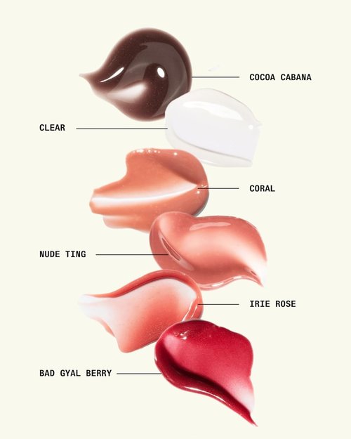 Cay Skin Isle Lip Balm SPF 30 - Hydrating High Shine Lip Gloss in Vanilla Brown Sugar - 0.35 oz