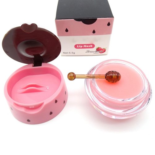 10 PCS Bee Lip Balm Honey Pot, galentines day gifts, Honey Lip Mask Bulk, Moisturizing Lip Sleeping Mask Hydrating Prevention Dry & Cracked Lip, Reduce Lip Lines and Wrinkles