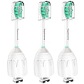 Toptheway Replacement Brush Heads Compatible with Sonicare E-Series Essence Xtreme Elite Advance and CleanCare Screw-On Toothbrush Handles 7022/66, 3 Pack