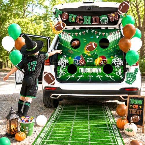Halloween Car Decorations Kit Football Theme Trunk or Treat Party Supplies