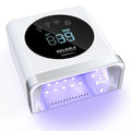 NAILGIRLS UV LED Nail Lamp, Cordless Rechargeable 150W Fast UV Lamp for Nails, UV Nail Dryer Light with 4 Timer Setting Auto Sensor Professional Curing for Fingernail and Toenail Home Salon Use