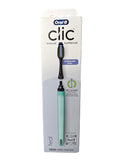 Oral-B Clic Manual Toothbrush, Teal, with Replaceable Brush Head - 1 Count, 1.0 Count